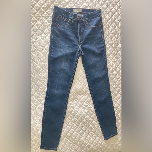 Madewell Dark Blue Skinny Jeans - Picture 7 of 7